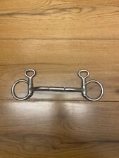 14.5cm 5 3/4” Genuine Myler Mullen Mouth Baucher Hanging Cheek Bit 