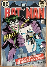 Batman #251 Sept 1973 Iconic Neal Adams Joker Cover ?? Lots Of Pictures