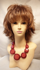 Ladies Dimples Wig. A Shaggy Style called Roxy. Colour CRC Batch 1030 Boxed Used