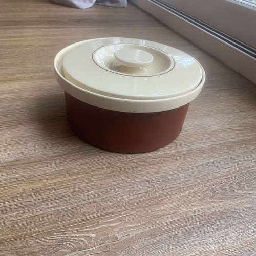 Vintage stoneware casserole