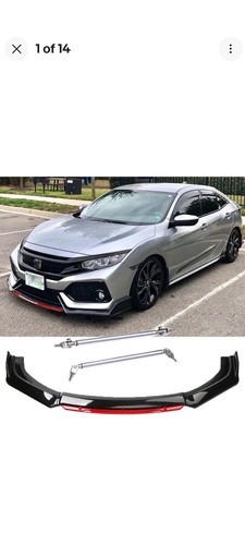 Front bumper lip spoiler - lip,