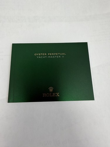 Rolex yacht master - rolex, booklet