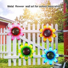 Home Metal Flowers Wall Decor