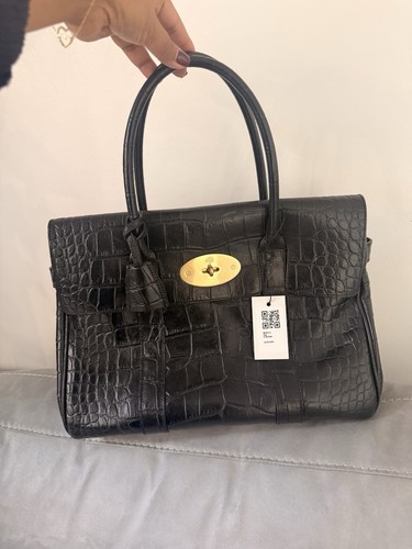 Mulberry bayswater leather - mulberry,