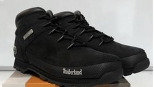 Timberland Mens Euro Sprint Black-UK 10-Hiker TB06361R-001 MID Lace Boot-UK Sale
