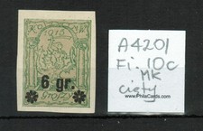 POLAND Local Issue Warsaw Fi. 10c Mk TESTED JENDROSZEK MH #A4201