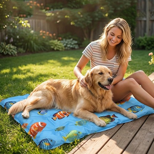Pet cooling mat - mat, gel