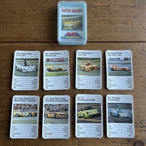 Vintage top trumps - vintage, style