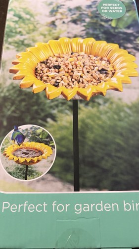 Sunflower bird iron - bird,