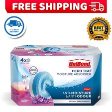 UniBond AERO 360 Moisture Absorber Lavender Refill Tab 4 x 450g