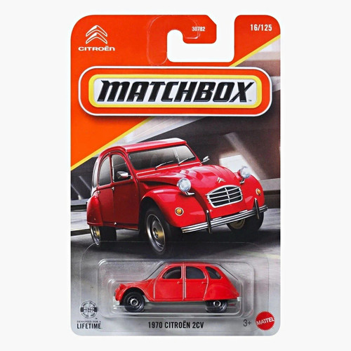 Matchbox 1970 citroën 2cv - matchbox,