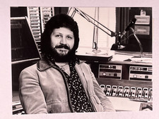 Dave Lee Travis Photo Original Black And White Press Promotion Roadshow 1982