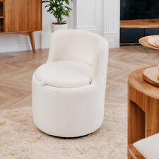 Swivel Chair Upholstered Teddy