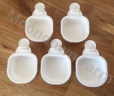 5 x LARGE ROUND FEEDERS Egg