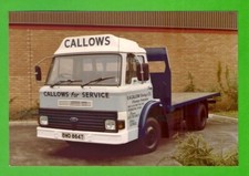 Truck Photo 1981 - E.A. Callow