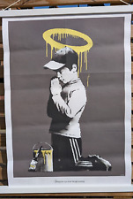 Banksy - "Forgive Us Our Trespassing" 2010 Don’t Panic A2 Poster - No Envelope