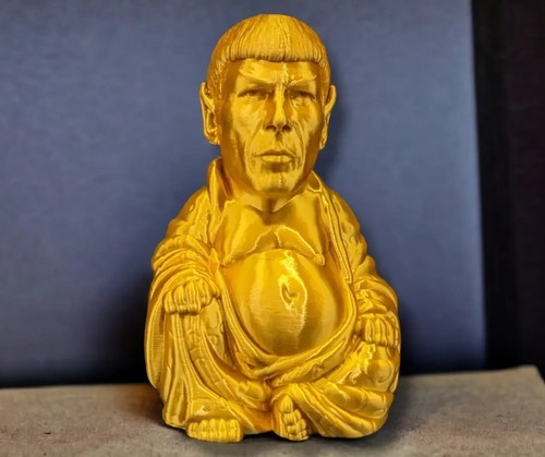 Star trek spock statue fan - star,