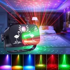 1024 Pattern Laser Projector LED Stage Light RGB Disco KTV Show Party Lighting