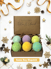 Extra Large Bath Bombs Handmade Organic with Essential Oils Bath Bomb Gift Set 