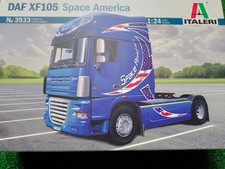 ITALERI 1/24 DAF XF 105 TRACTOR UNIT MODEL TRUCK KIT. SPACE AMERICA