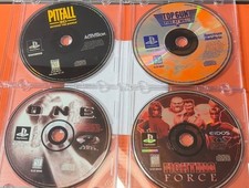 PS1 Video Game Lot - Set Of