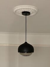 Terho Mater Pendant Ceiling Light / Lamp. Medium Size Black. Heals, SCP, Nest.