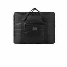 Holdall Travel Shopping Large Volume Folding Boarding Bag Zipper Carry Handles