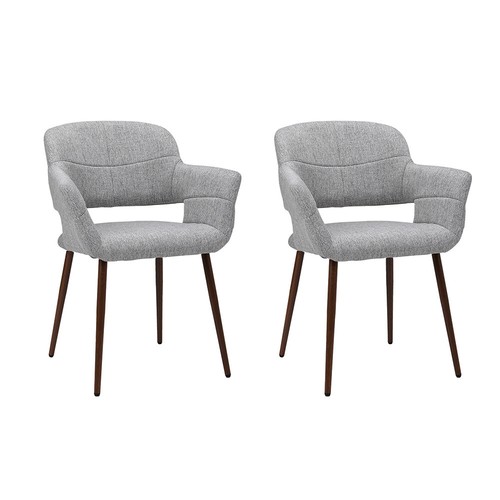 Pair dining chairs home - dining,