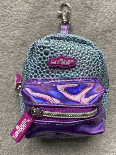 Smiggle blue purple faux - &,