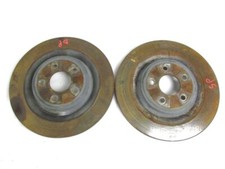 PAIR REAR BRAKE DISCS JAGUAR