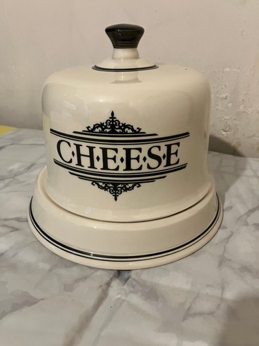 Large cream and black cheese - large,