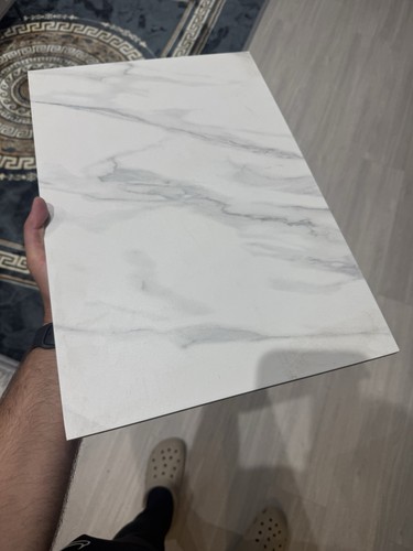 Carrara white marble effect - carrara,