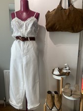 Zara Embroidered Vest Top with