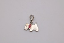 Silver 925 clip on Scottie dog