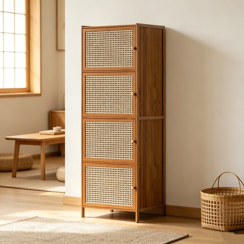 Tiers bamboo storage - 4,
