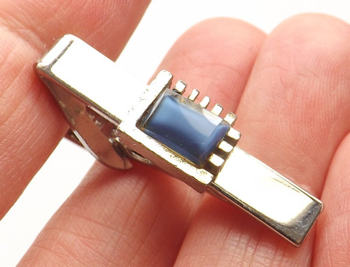 Vintage tie clip - tie,