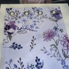 Next Curtains 53" X 72" Lilac Florals