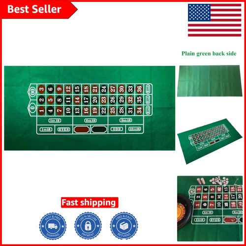Rectangular green felt - rectangular,