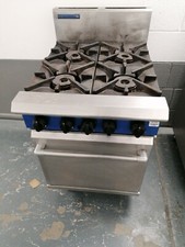 BLUE SEAL 4 BURNER NATURAL GAS COOKER  6 MONTHS Parts / Lab / Warranty 