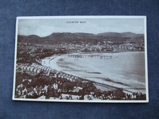 Old 1940s Postcard of Colwyn Bay, Conwy County Borough, Wales