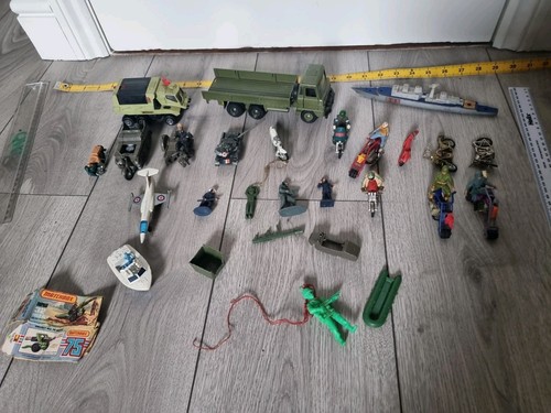 Vintage army toys cars - vintage,