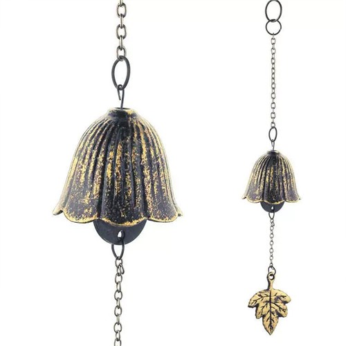 Cast iron wind chime metal - cast,
