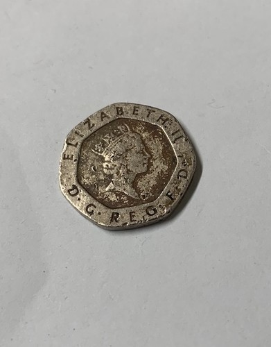 20p coin 1987 elizabeth - 20p, ii