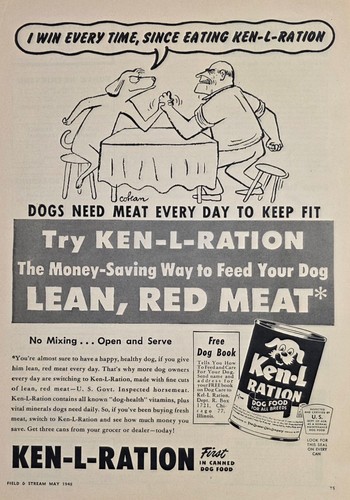 1948 print ken ration - print, ken-l-ration