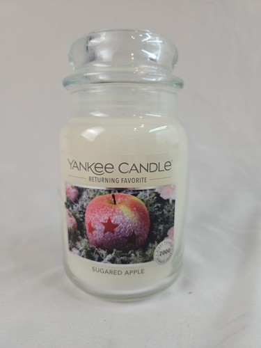 Yankee candle retired sugared - candle, "sugared