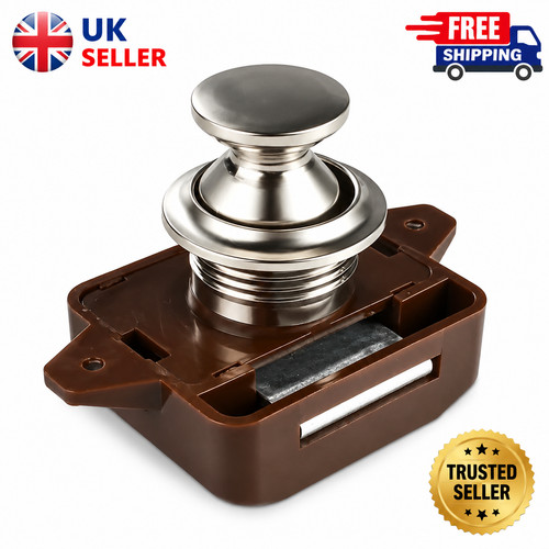 Latch knob push button catch - latch,