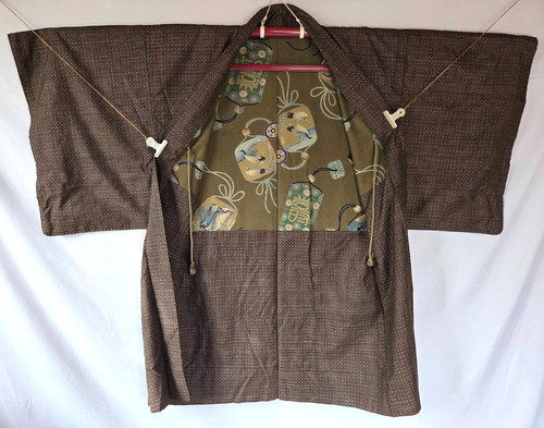 Vintage japanese haori kimono - japanese,