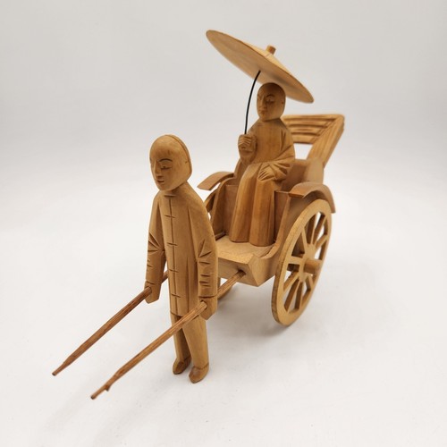 1950s asian rickshaw balsa - rickshaw,