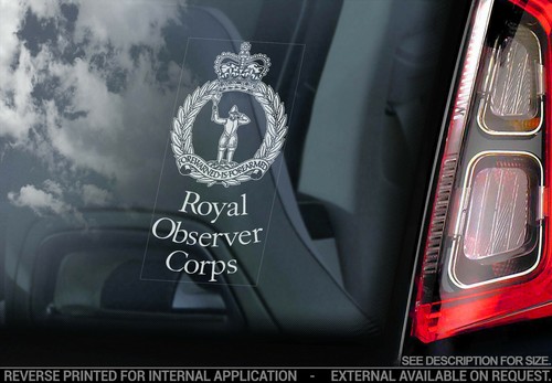 Royal observer corps car - royal,
