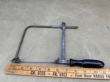 VINTAGE EBONISED JEWELERS PIERCING  SAW